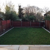 Garden Fencing - Clifton Road, Crouch End