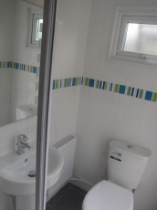 Bathroom Installations (patio WC, shower) - Drayton Road, Borehamwood (2)