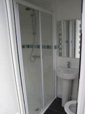 Bathroom Installations (patio WC, shower) - Drayton Road, Borehamwood