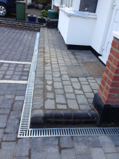 Patios and Driveways (block paving, drainage system) - Roding Lane North, Woodford Green